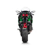 AKRAPOVIC S-K10SO30-HGIT KAWASAKI NINJA H2 SX (21-26) SLIP-ON LINE (TITANIUM) EGZOZ