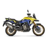 AKRAPOVIC S-S8SO1-HAFT SUZUKI V-STROM 800DE (22-26) SLIP-ON LINE (TITANIUM) EGZOZ