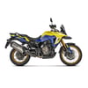 AKRAPOVIC S-S8SO1-HAFT SUZUKI V-STROM 800DE (22-26) SLIP-ON LINE (TITANIUM) EGZOZ