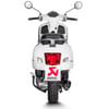 AKRAPOVIC S-VE125SO2-HZBL VESPA GTS 125 / SUPER / SPORT / TECH (21-24) SLIP-ON LINE (SS) EGZOZ