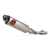 AKRAPOVIC S-Y10SO19-RT/TD YAMAHA R1 (15-26) SLIP-ON LINE TRACK DAY (TITANIUM) EGZOZ