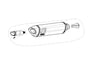AKRAPOVIC S-Y10SO19-RT/TD YAMAHA R1 (15-26) SLIP-ON LINE TRACK DAY (TITANIUM) EGZOZ