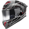 GIVI 50.3 QUASAR TITANIUM-SİYAH-KIRMIZI KASK