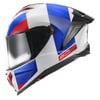 GIVI 50.3 VISION BEYAZ-MAVİ-KIRMIZI KASK