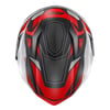 GIVI 50.8 BRAVE MAT SİYAH-TITANIUM-KIRMIZI KASK