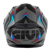 GIVI 50.8 MACH1 MAT GRİ-SİYAH-KIRMIZI KASK