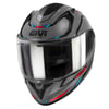 GIVI 50.8 MACH1 MAT GRİ-SİYAH-KIRMIZI KASK