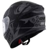 GIVI 50.X BONES MAT SİYAH-GRİ KASK