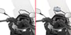 GIVI FB5619 PIAGGIO MP3 HPE 400-400 SPORT - 530 EXCLUSIVE (22-24) ÖN CAM ARKASI AKSESUAR TUTACAGI