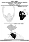 GIVI SR5611 PIAGGIO LIBERTY 50-125-150-200 I-GET (02-24) ARKA ÇANTA TAŞIYICI