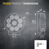 HELLA TR3000 VALUEFIT 9 LED SİS LAMBASI