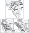KAPPA KLR5108 BMW R 1200 GS-ADVENTURE (13-18)-R1250 GS (19-23)-ADVENTURE (19-24) YAN ÇANTA TAŞIYICI