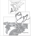 KAPPA KLXR1110 HONDA VFR 1200X CROSSTOURER (12-19) YAN ÇANTA TAŞIYICI