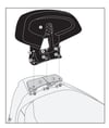 KAPPA KTB6107A KYMCO DOWNTOWN ABS 125I / 350I (15-24) SISSYBAR