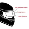 KASK BUĞU ÖNLEYİCİ PİNLOCK 28,6 CM ŞEFFAF