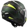 LS2 ADVANT 2 TRIPLE MAT YEŞİL-SİYAH-NEON SARI KASK