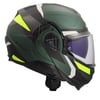 LS2 ADVANT 2 TRIPLE MAT YEŞİL-SİYAH-NEON SARI KASK