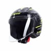 LS2 AIRFLOW 2 BRUSH SİYAH-NEON SARI KASK