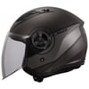 LS2 AIRFLOW 2 COVER MAT SİYAH-GRİ KASK