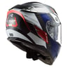 LS2 CHALLENGER C KARBON ALLOY BEYAZ-MAVİ-KIRMIZI KASK