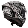 LS2 DRAGON KARBON ENTHUM SİYAH-GRİ KASK