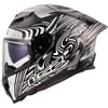 LS2 DRAGON KARBON ENTHUM SİYAH-GRİ KASK
