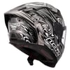 LS2 DRAGON KARBON ENTHUM SİYAH-GRİ KASK