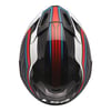 LS2 DRAGON KARBON SUBIC BEYAZ-MAVİ-KIRMIZI KASK