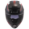 LS2 DRAGON KARBON SUBIC BEYAZ-MAVİ-KIRMIZI KASK