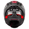 LS2 DRAGON KARBON TRAX KIRMIZI KASK