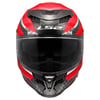 LS2 DRAGON KARBON TRAX KIRMIZI KASK