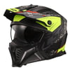LS2 DRIFTER DEVOR MAT SİYAH-NEON SARI KASK