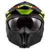 LS2 DRIFTER DEVOR MAT SİYAH-NEON SARI KASK