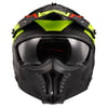 LS2 DRIFTER DEVOR MAT SİYAH-NEON SARI KASK