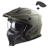 LS2 DRIFTER MAT OLIVE YEŞİL KASK