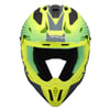 LS2 FAST 2 DUCK KROS KASK YEŞİL-NEON SARI
