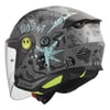 LS2 FUNNY 2 SCRIBBLE GRİ-MAVİ ÇOCUK KASK
