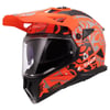 LS2 PIONEER 2 RANGI MAT TURUNCU KASK