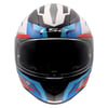 LS2 RAPID 2 HYPER BEYAZ-MAVİ-KIRMIZI KASK