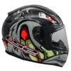 LS2 RAPID 2 SPOX GRİ-KIRMIZI KASK