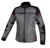 LS2 RIVA KADIN MONT YAZLIK SİYAH-GRİ-PEMBE