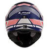 LS2 STORM 2 DODGER BEYAZ-NAVY MAVİ KASK
