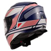 LS2 STORM 2 DODGER BEYAZ-NAVY MAVİ KASK