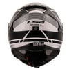 LS2 STORM 2 DODGER MAT SİYAH-BEYAZ KASK