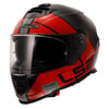LS2 STORM 2 EPIC SİYAH-KIRMIZI KASK