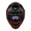 LS2 STORM 2 KRONOS KIRMIZI-GRİ KASK