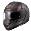 LS2 STROBE 2 CODE MAT SİYAH-GRİ KASK