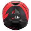 LS2 STROBE 2 CODE MAT SİYAH-KIRMIZI KASK