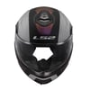 LS2 STROBE 2 ORION MAT SİYAH-MOR-MAVİ ÇENE AÇILIR KASK