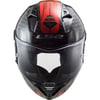 LS2 THUNDER KARBON SPUTNIK METAL KIRMIZI KASK